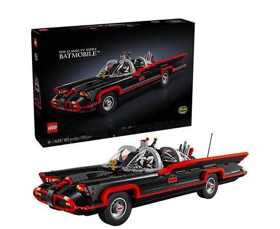LEGO Block Toy Batman: The Classic TV Series Batmobile 76328 Black