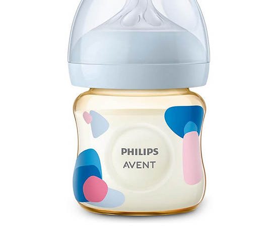 Philips Avent Baby Bottle Natural Response PPSU 4 oz Transparent