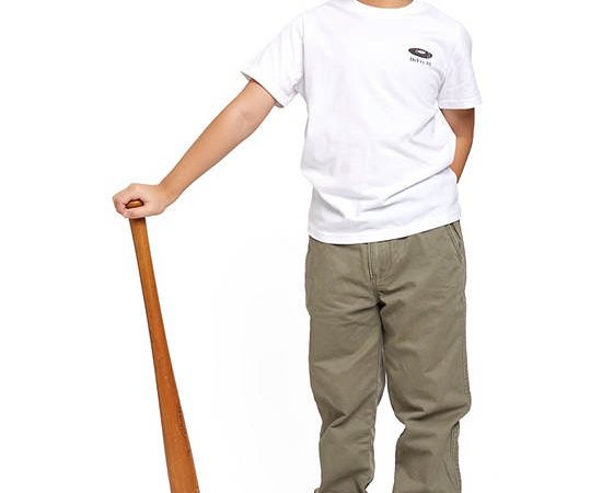 DeFry 01 Boy T-Shirt Crew Neck Short Sleeves White