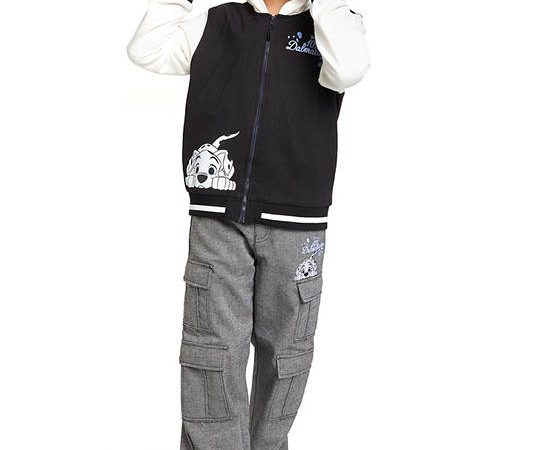 FOF KIDS Boy Pants 101 Dalmatians Print Grey