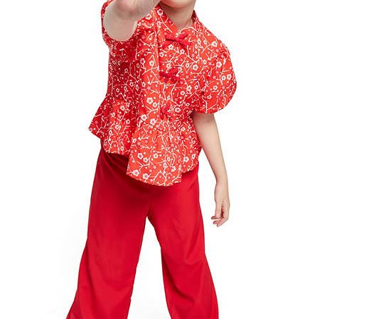 FOF KIDS Girl Pants Red