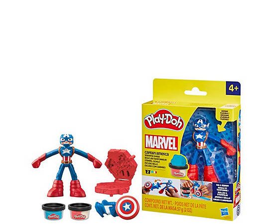 Play-Doh Modeling Compound Captain America Stamping Shield