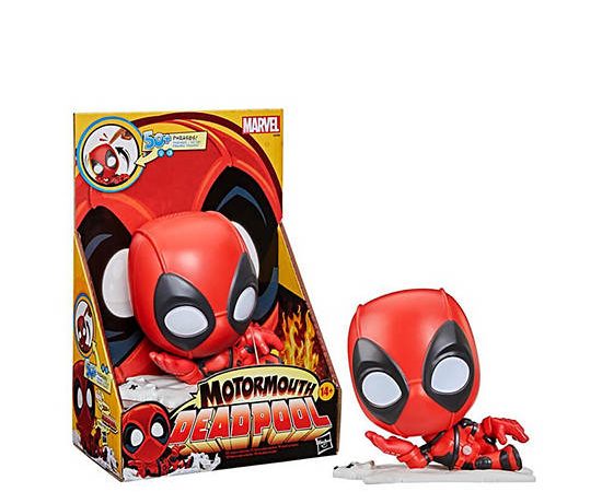 MARVEL HASBRO Figure Marvel Motor Mouth Deadpool Red