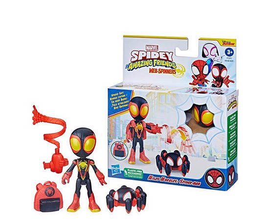 MARVEL HASBRO Figure Spidey Webspinner Miles Morales : Spider