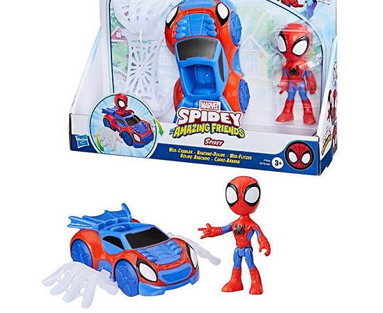MARVEL HASBRO Figure Spidey Vehicle Spidey Web-Crawler