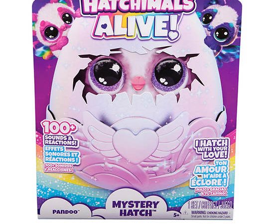 HATCHIMALS ALIVE Role Play Toy Egg Mystery Hatch Pandoo