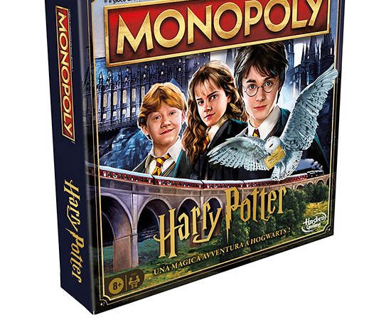 HASBRO GAMING Board Game Monopoly Harry Potter Multi-Color