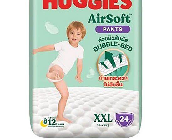 HUGGIES Pants Diaper Airsoft Size XXL 24 pcs