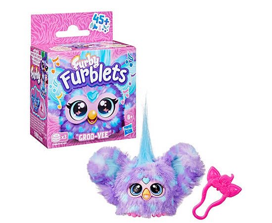 FURBY Plush Groo Vee Furby Furblet Purple