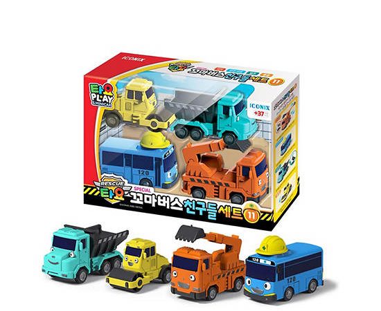 TAYO The Little Bus Little Bus' Friends 11 - Mini Tayo Rescue Multi-Color