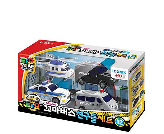 TAYO The Little Bus Little Bus' Friends 12 - Mini Tayo Rescue Multi-Color