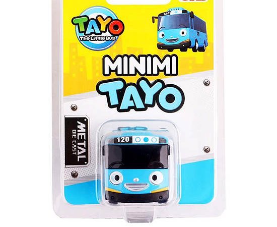 TAYO The Little Bus Tayo Mini Metal Diecast - Tayo Minimi Blue