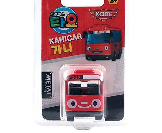TAYO The Little Bus Gani Mini Metal Diecast - Tayo Kamica Red