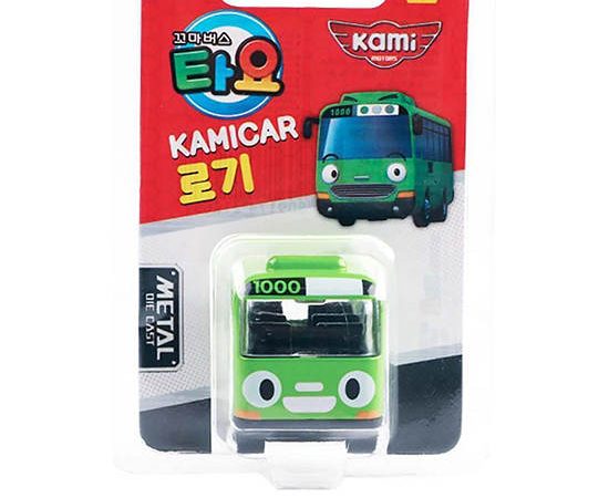 TAYO The Little Bus Rogi Mini Metal Diecast - Tayo Kamica Green