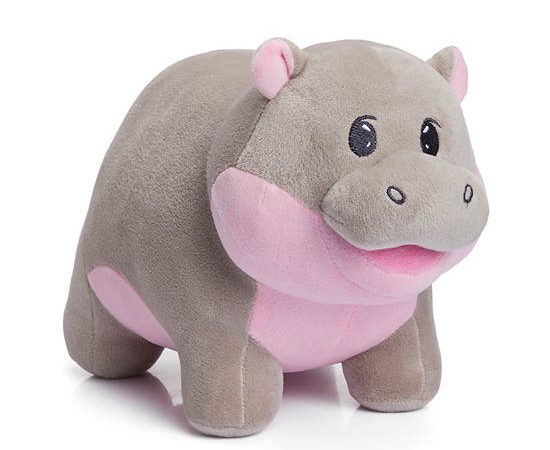MINI MONO Little Plush Doll Moodeng Grey
