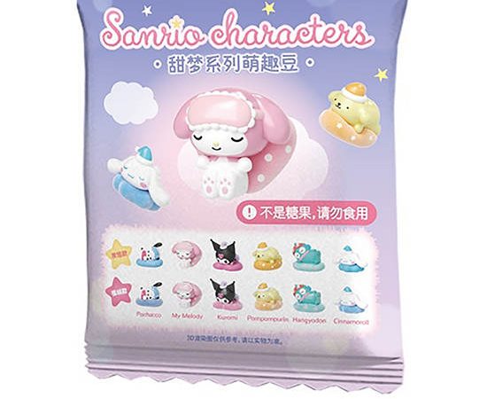 SANRIO Figure Blind Box Mix Characters Beans Sweet Dream Multi_color