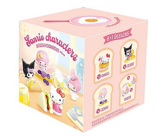 SANRIO Figure Blind Box Mix Characters Minis Stargirl Breakfast Multi_color