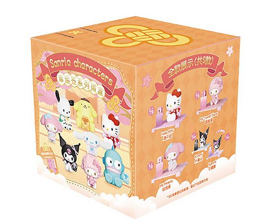 SANRIO Figure Blind Box Mix Characters Minis Signing Multi_color