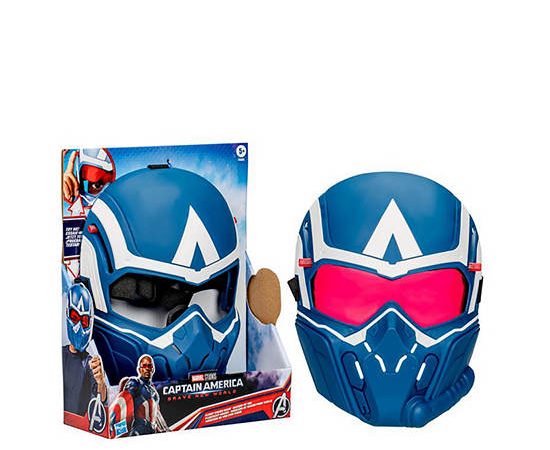 MARVEL HASBRO Figure Avengers Captain America Flight Vision Mask Blue