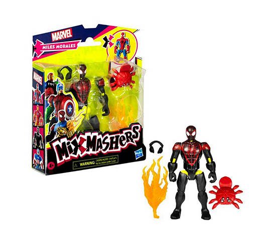 MARVEL HASBRO Figure Avengers Mixmashers Miles Morales Basic