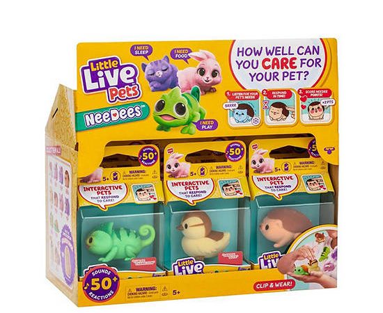 LITTLE LIVE PETS Toy NeeDees 1 Pc Multi-Color