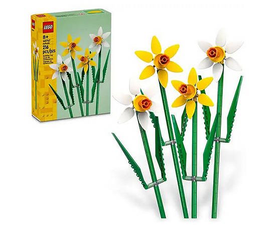 LEGO Block Toy Daffodils 40747