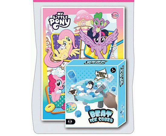 MY LITTLE PONY Colouring Book Set Better + Beat Ice Cubes