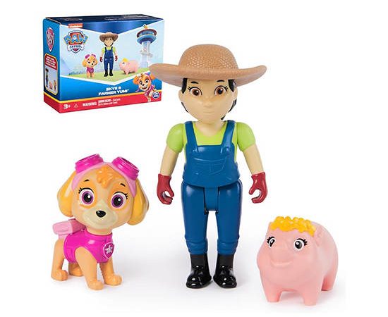 PAW PATROL Figure Hero Skye & Farmer Yumi