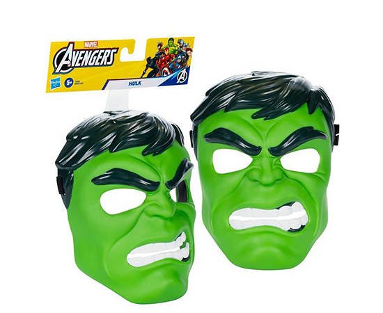 MARVEL HASBRO Role Play Toy Avengers Hero Mask Hulk Green