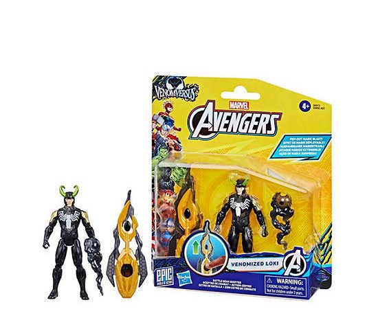 MARVEL HASBRO Figure Avengers Super Gear Venomized Loki