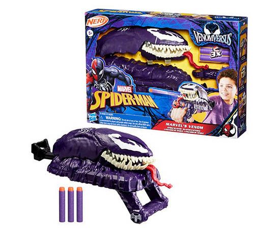 MARVEL HASBRO Role Play Toy Spider-Man Venom Strike Blaster