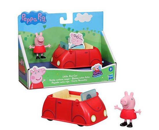 PEPPA PIG Toy Peppa Little Red Car Vehicles Multi-Color