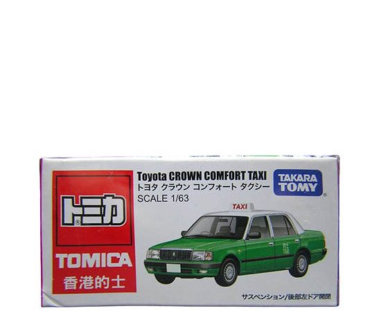 TOMICA Vehicle Figure Model Asia Hong Kong Taxi Green