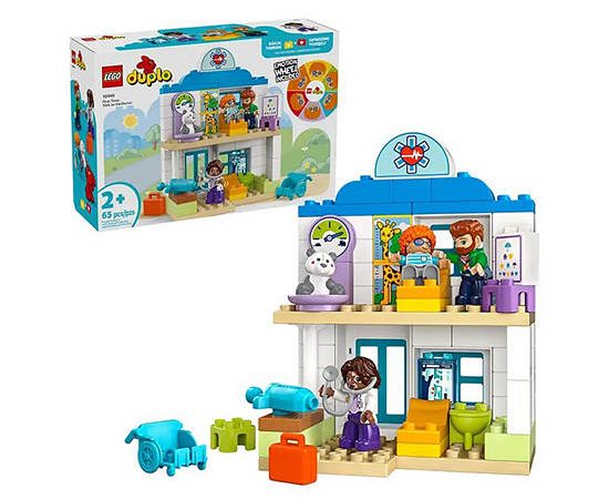 LEGO Block Toy First Time: Visit with the Doctor 10449 Multi-Color