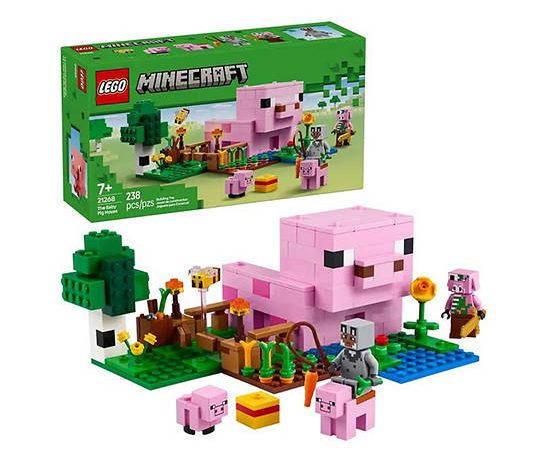 LEGO Block Toy The Baby Pig House 21268 Multi-Color