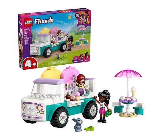 LEGO Block Toy Heartlake City Ice Cream Truck 42644 Multi-Color