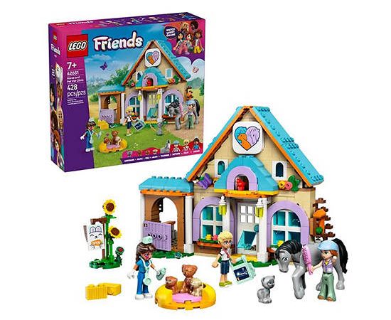 LEGO Block Toy Horse and Pet Vet Clinic 42651 Multi-Color
