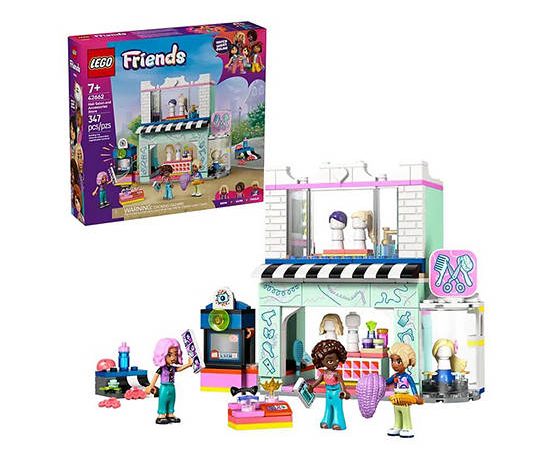 LEGO Block Toy Hair Salon and Accessories Store 42662 Multi-Color
