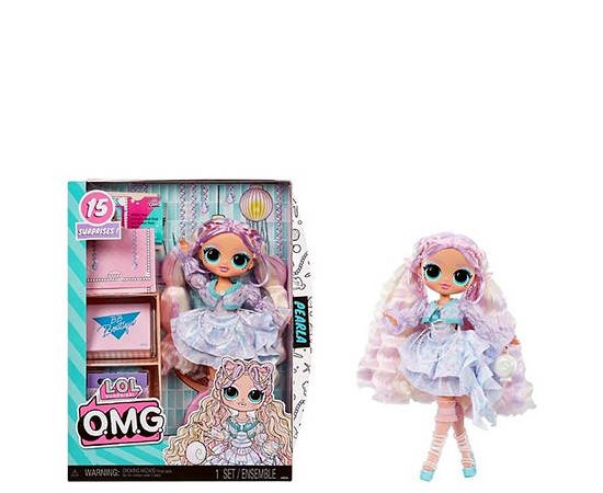 L.O.L Surprise Doll L.O.L Surprise OMG Pearla Fashion Doll with 15 Surprises Multi-Color