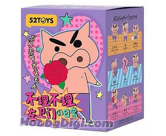CRAYON SHIN CHAN Blind Box Plush Buriburizaemon Life Multi-Color
