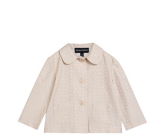 EMPORIO ARMANI Girl Blazer Long Sleeves SS25 Sandshell