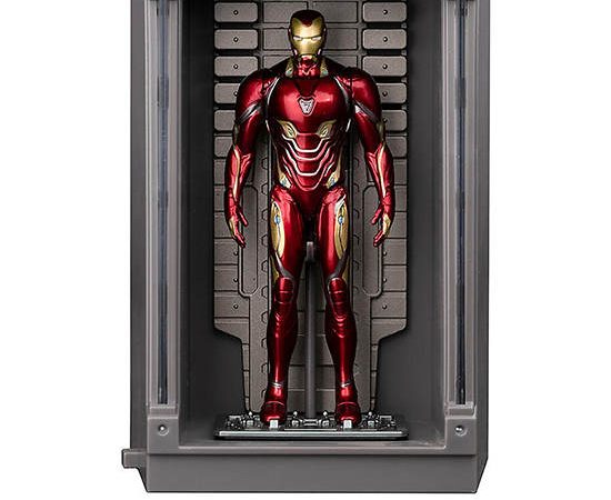 MARVEL Figure Iron Man + Hall of Armor Set MK50 4 inch
