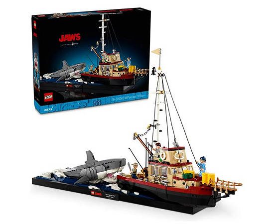 LEGO Block Toy Jaws 21350 Multi-Color