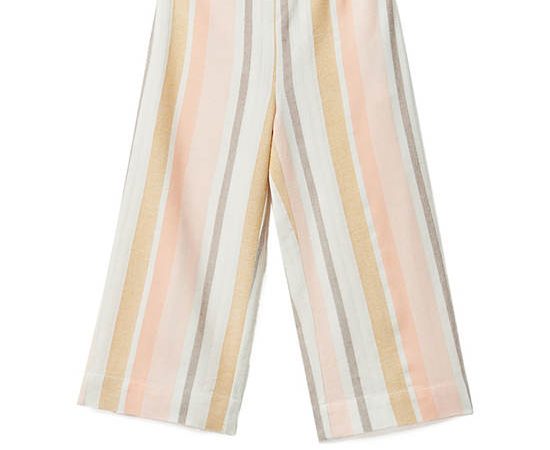SFERA KIDS Girl Trousers Stripes Rustic Salmon