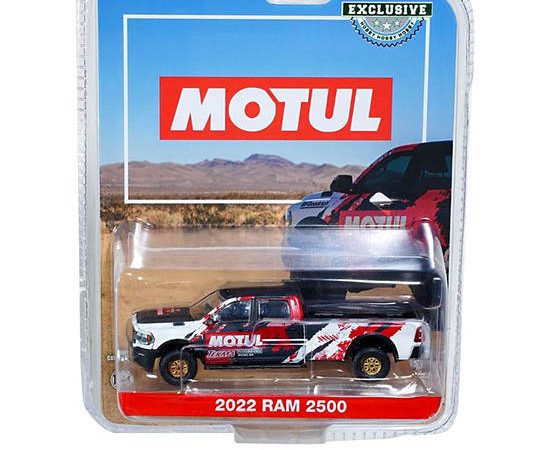 GREENLIGHT Model Car 1:64 2022 Ram 2500 - MOTUL Tekma Performance Diesel Oil