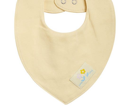 Angel Baby Unisex Infant Bib Duck Print Yellow