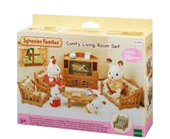 SYLVANIAN FAMILIES Comfy Living Room Set 53393 Multi-Color