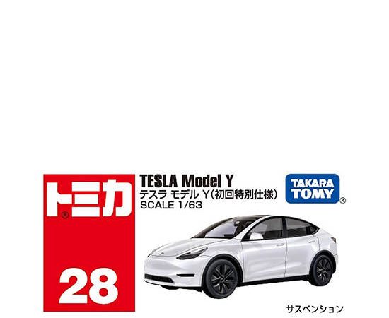TOMICA_DIECAST Vehicle Toy 28-13 Tesla Modely (1st) Multi-Color