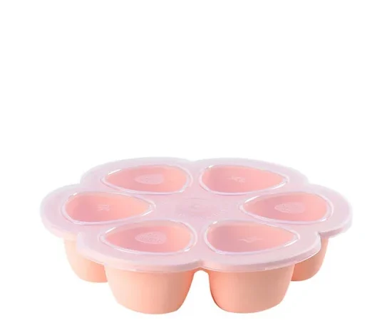 BEABA Silicone Multiportions 6 X 150 ml Pink