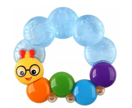 BABY EINSTEIN Caterpillar Water Teether Light Blue